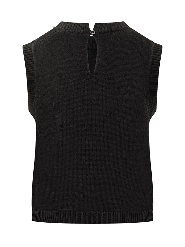 Semicouture Black Sleeveless