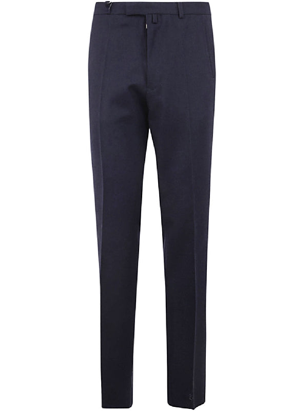 Back Stitch Wool Tailored Pants