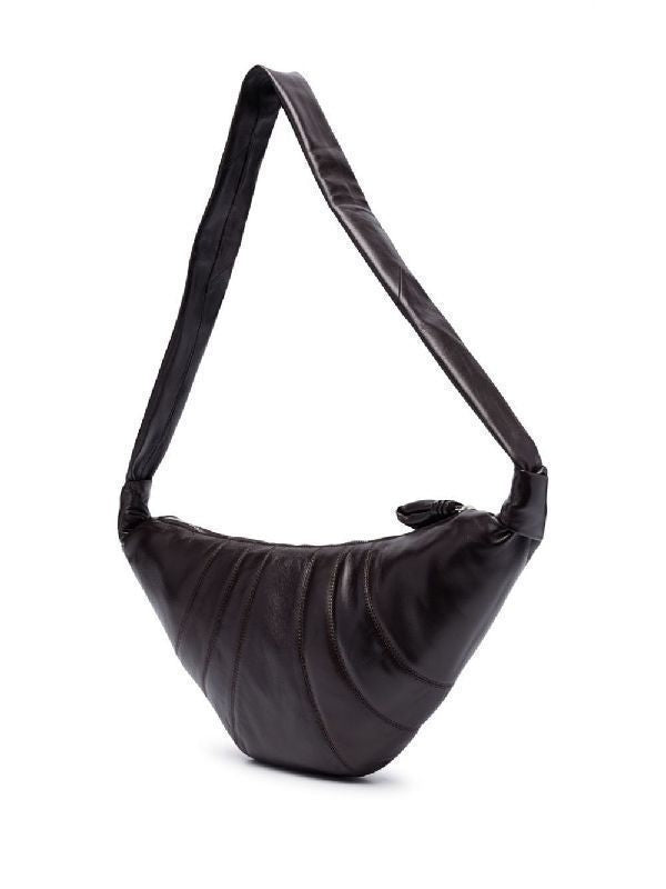 Croissant Medium Brown Crossbody & Shoulder Bags