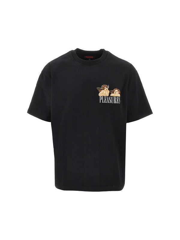 Pleasures Black Short Sleeve T-Shirt