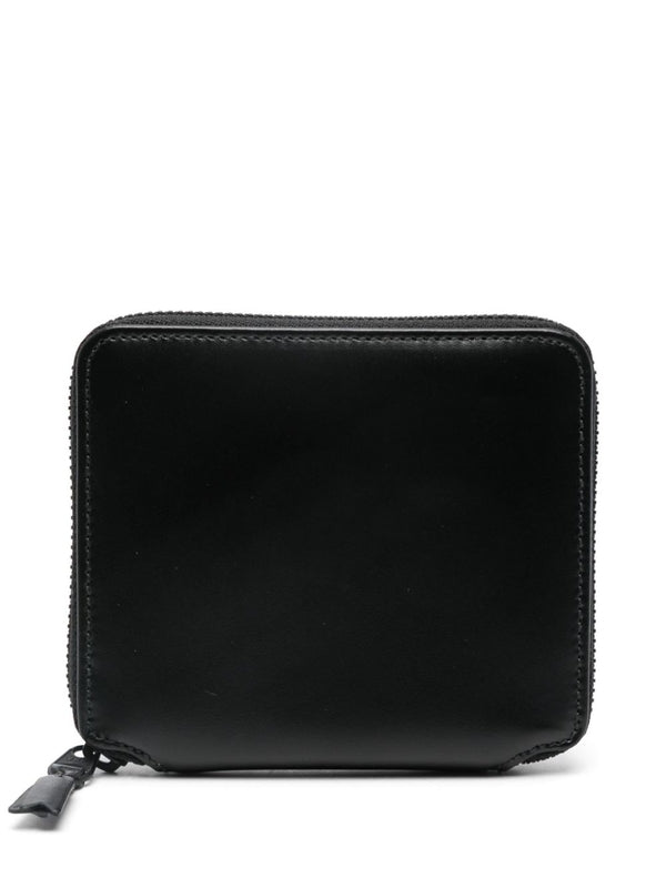 Black Inner Logo Zip Wallet