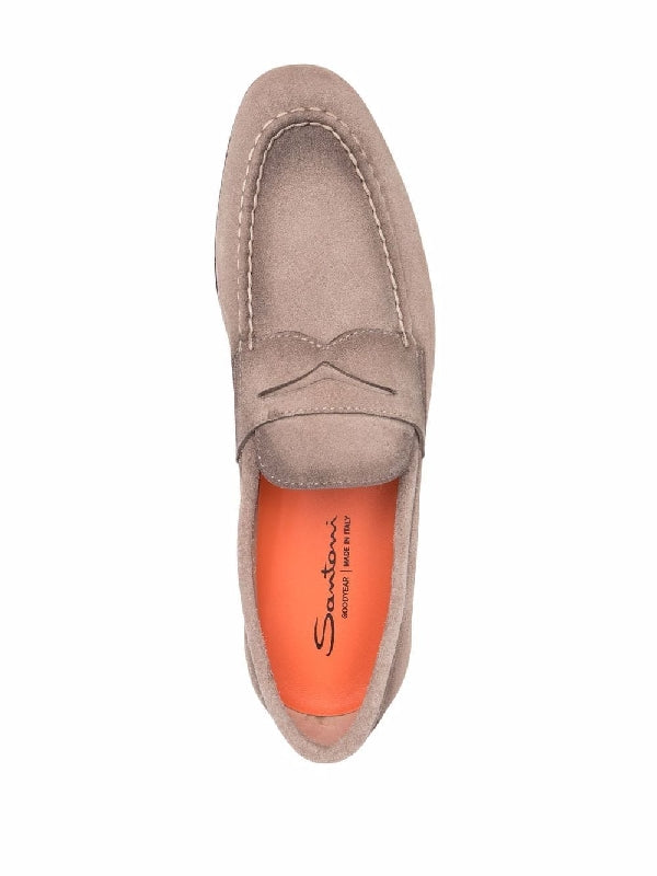 Suede Penny Loafer