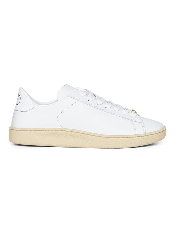 Valentino White Low Top Sneakers