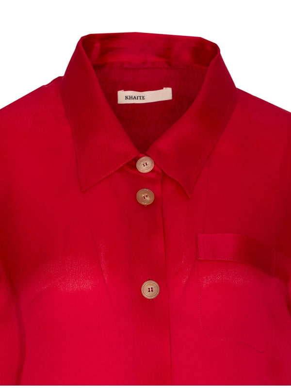 KEEFE Silk Short Sleeve Shirt