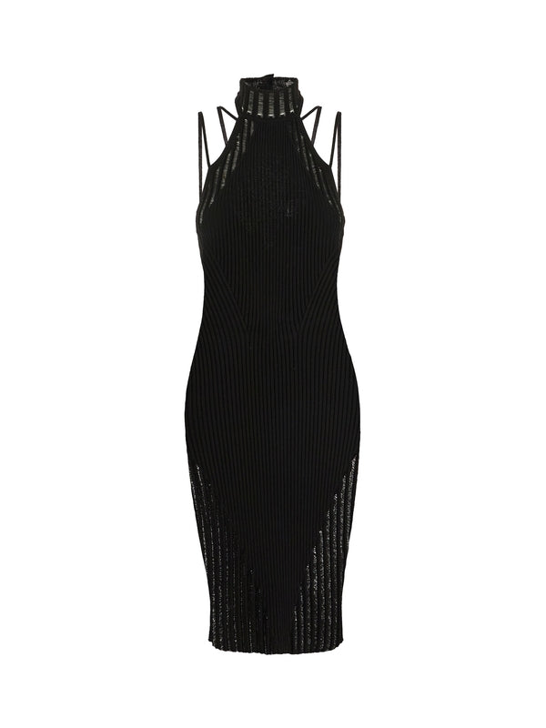 Andreaadamo Black Midi Dress