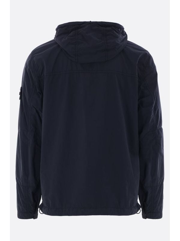 Wappen Patch Nylon Hood Zip-up Jacket