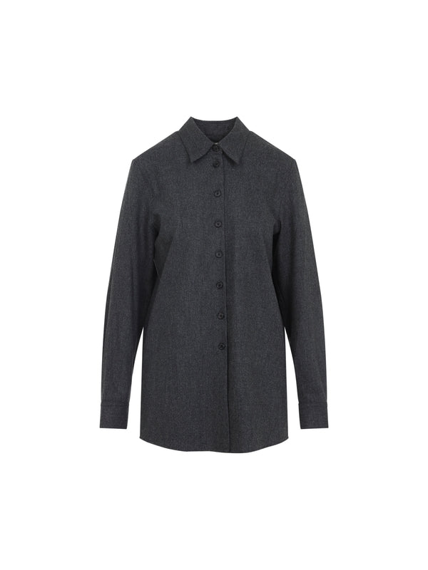 Khaite Navy Shirts & Blouses