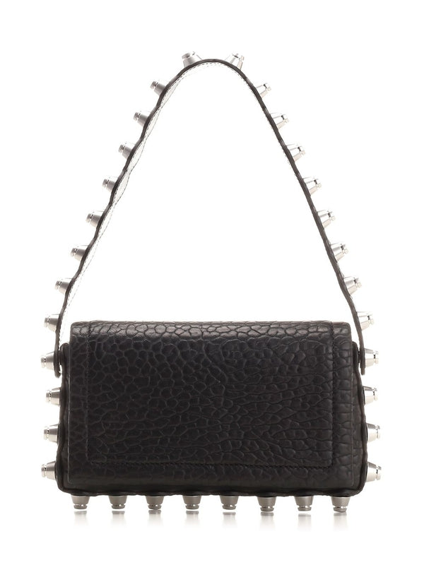 Roz Studded Leather Shoulder Bag