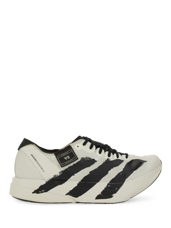 Y-3 Grey Low Top Sneakers