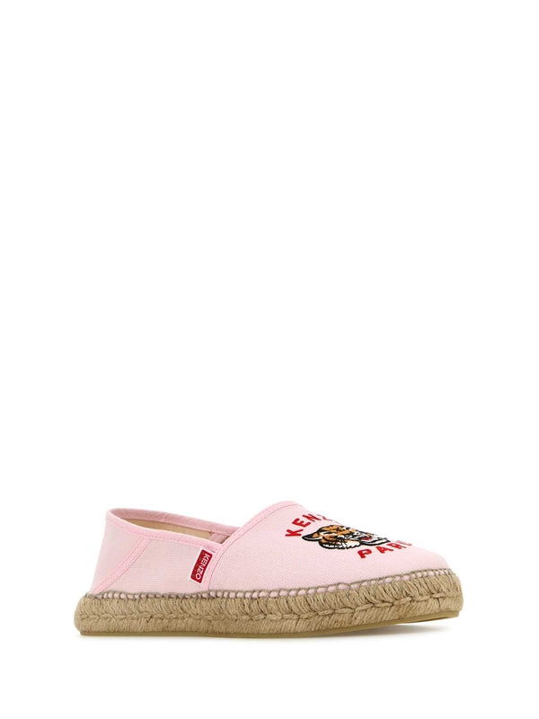 Lucky Tiger Embroidered Espadrilles