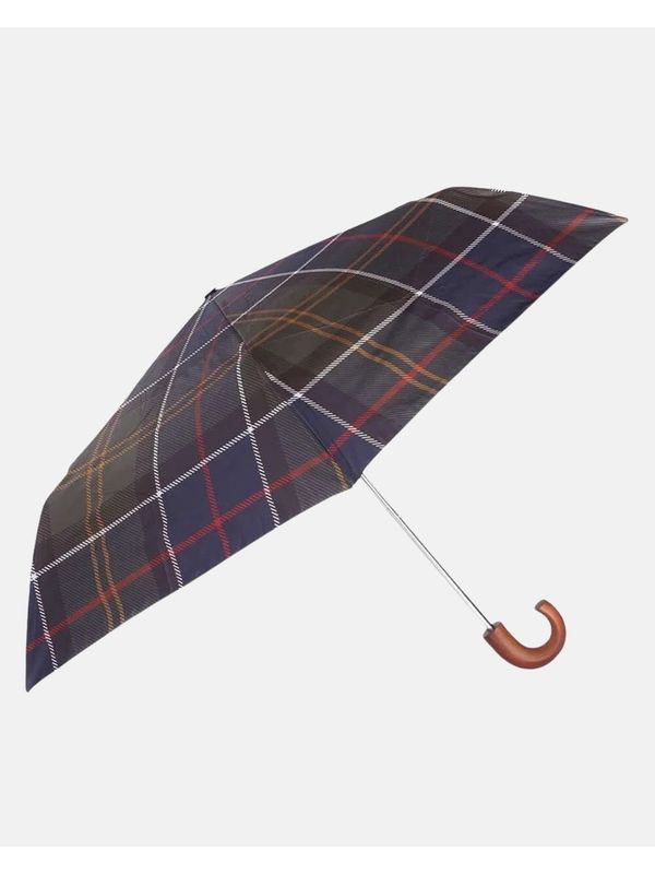 Barbour Green Checked Umbrella