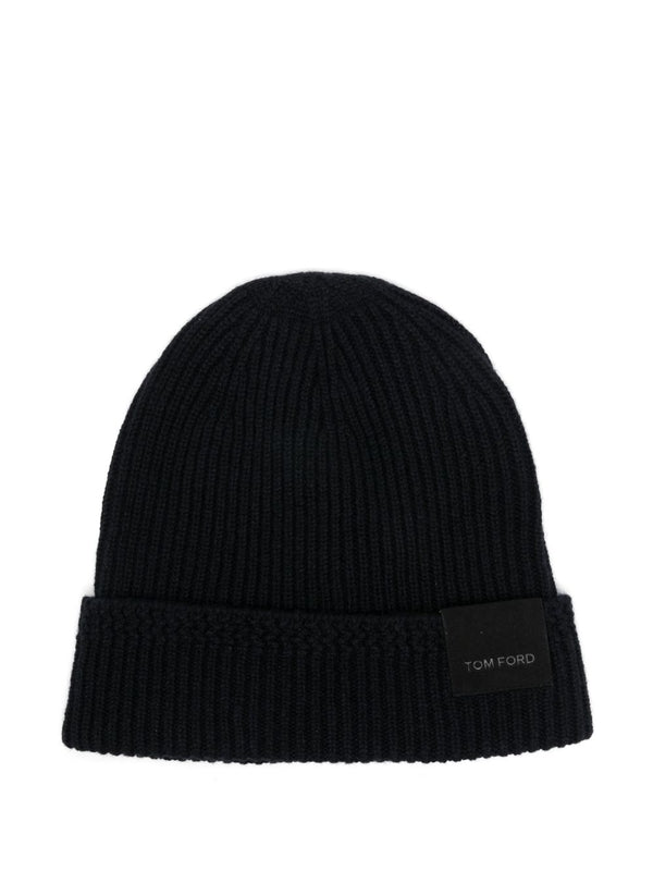 Tom Ford Navy Beanies