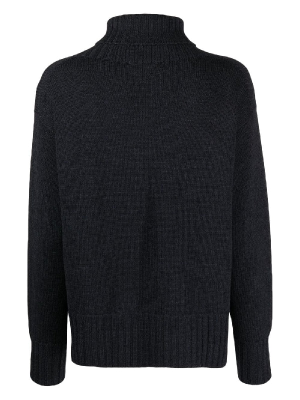 Wool Turtleneck Knit