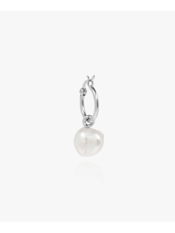 Orb Logo Pearl Single Earring