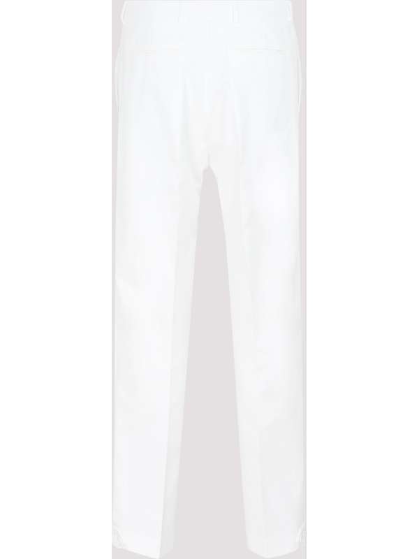 Ankle Slit Cotton Pants