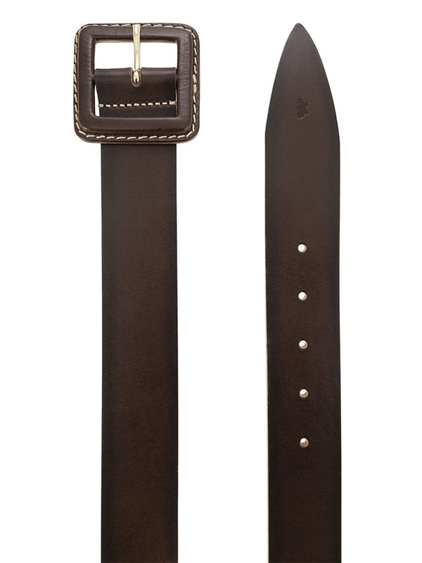 Gerard Stitch Buckle Leather Belt