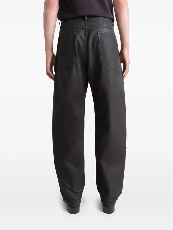 Twist Pocket Cotton Pants