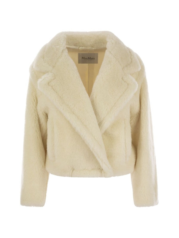 Oggeri Alpaca Wool Shearling Teddy Jacket