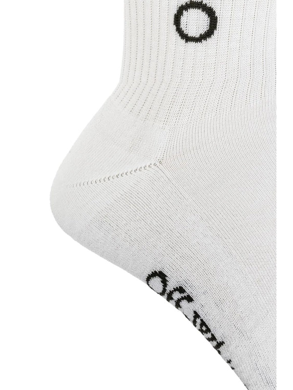 Jacquard Logo High-top Socks