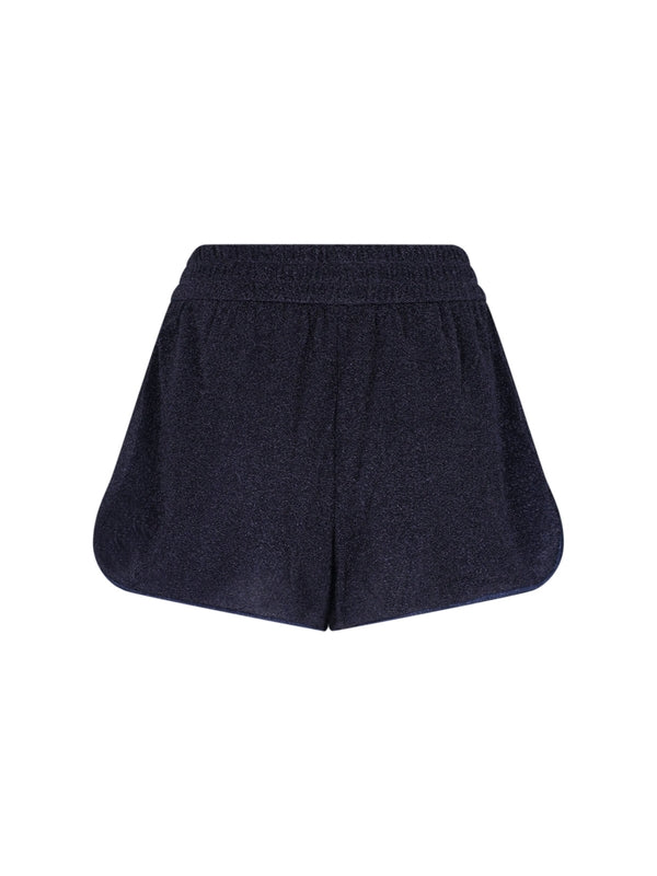 Lurex Banded Shorts