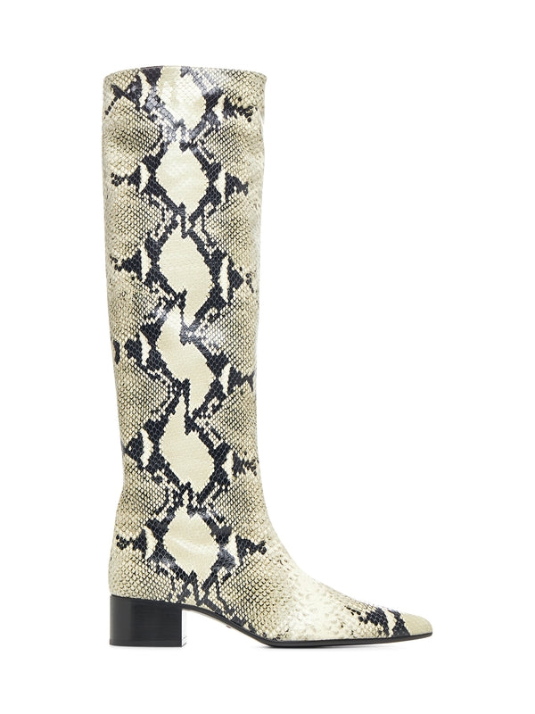 Snake Effect High Boots