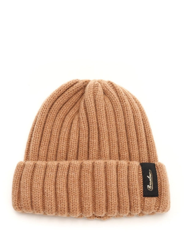 Ribbed Cashmere Beanie