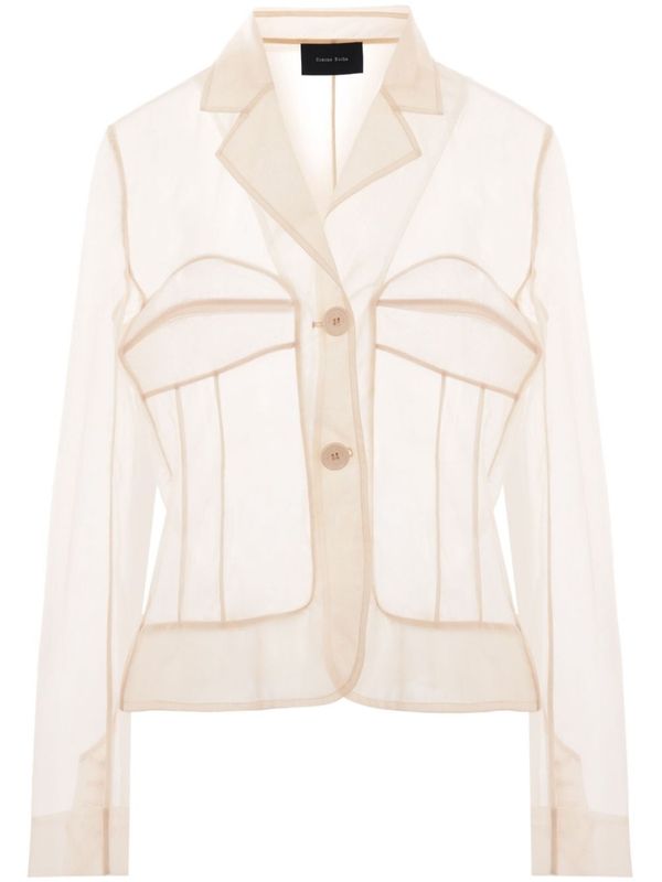 Organza Nylon Sheer Jacket