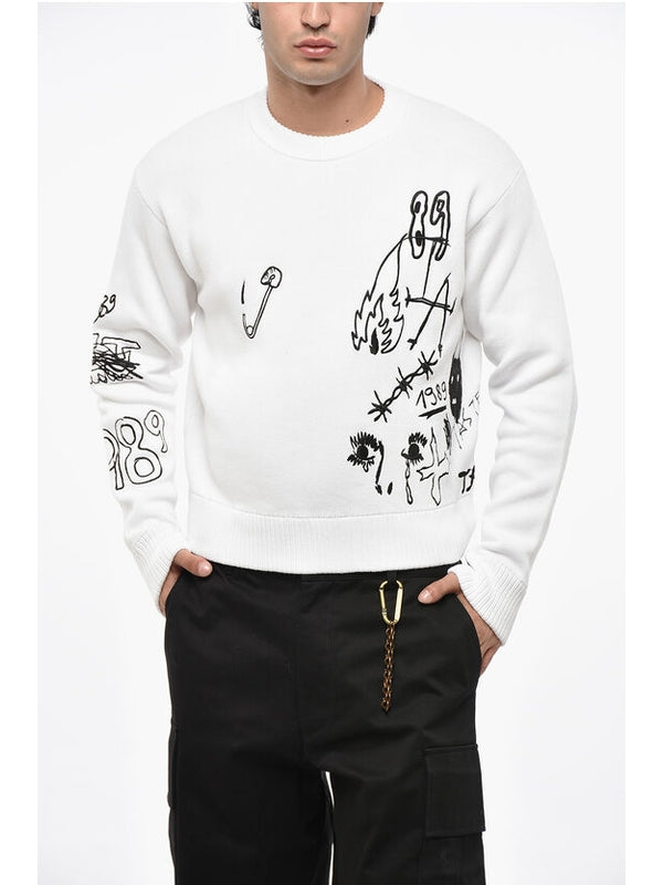 1989 Studio White Knitted