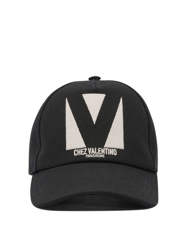 Valentino Black Cap
