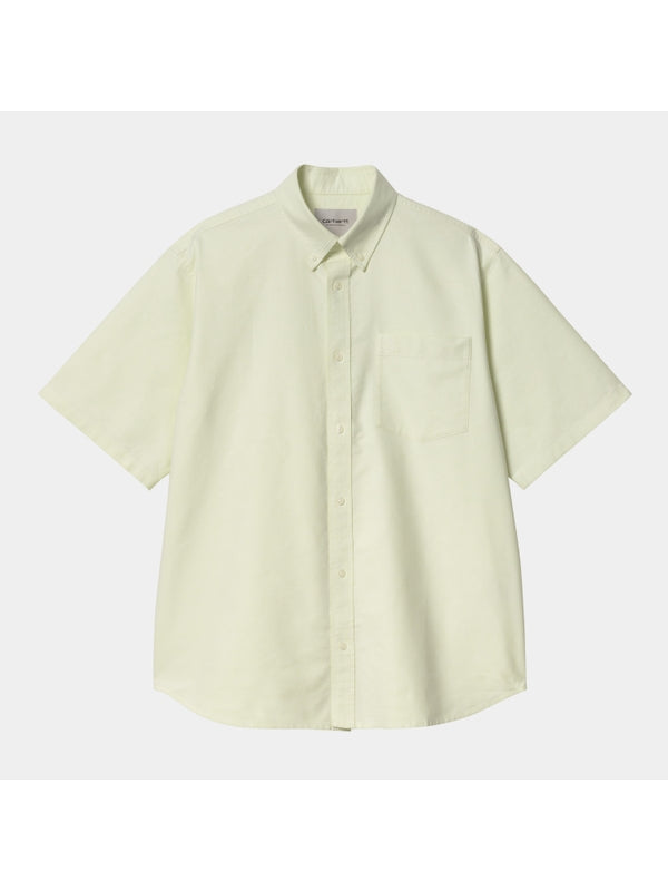 Carhartt WIP Braxton Green Short Sleeve Shirt