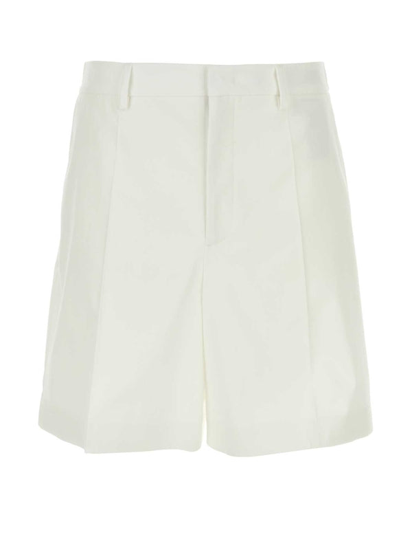 White Bermuda Shorts