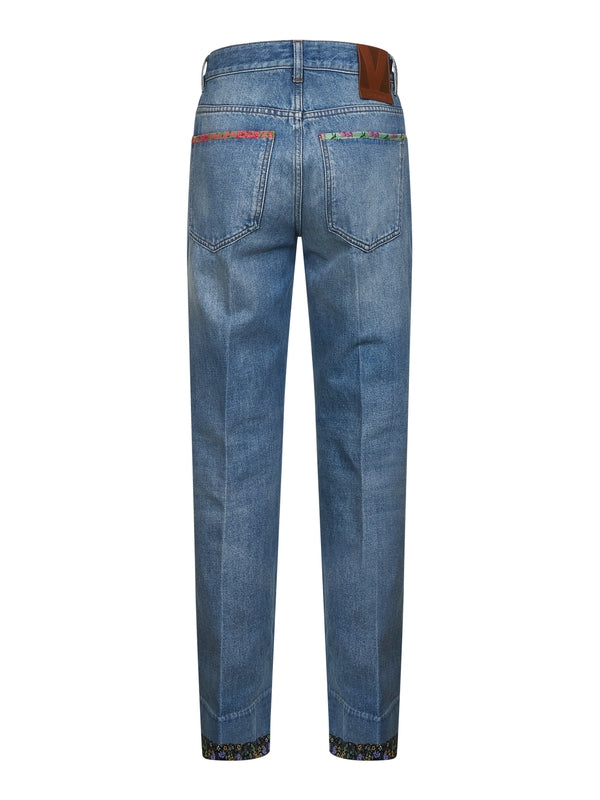 Valentino Sky Blue Denim Pants