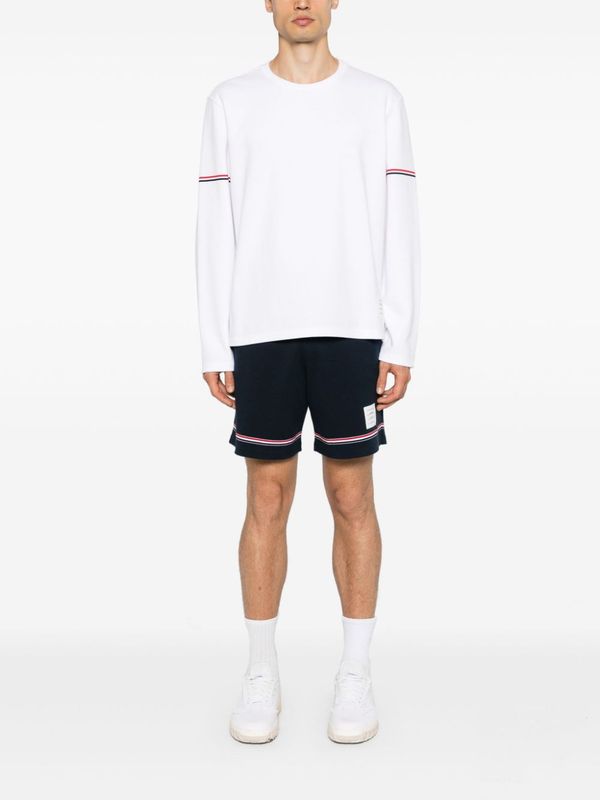 Rwb Tab Cotton Long Sleeve Top