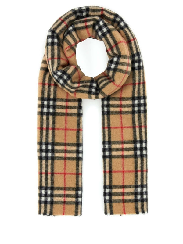 Vintage Check Cashmere Muffler