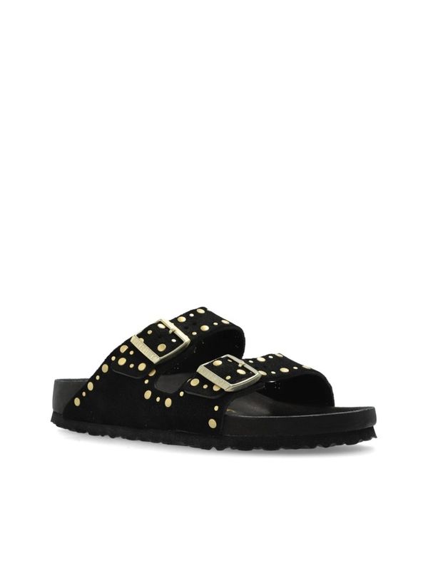 Arizona Rivet Detail Suede Sandals