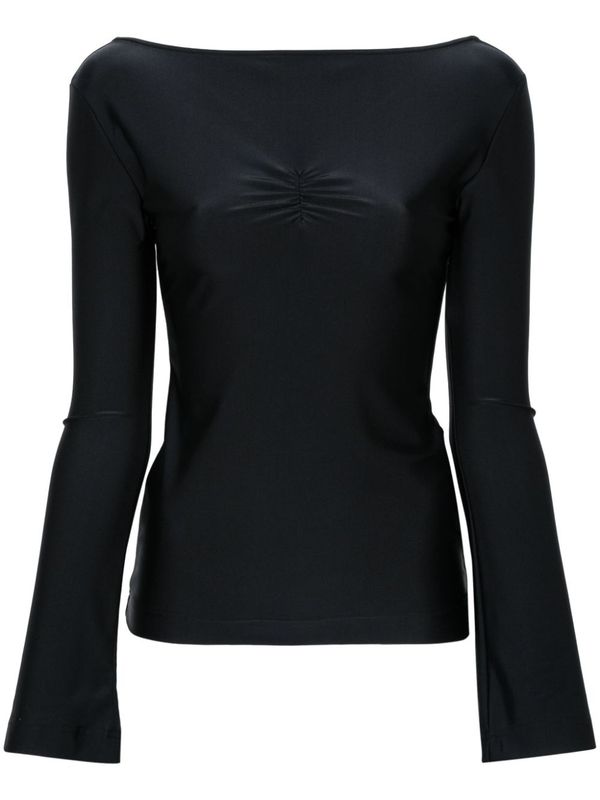 Black Long Sleeve Top