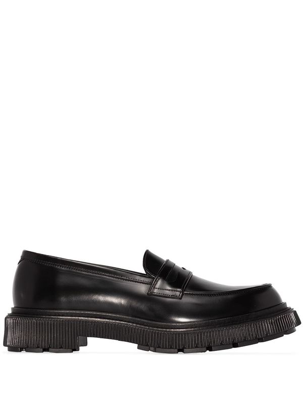 Adieu Leather Penny Loafers