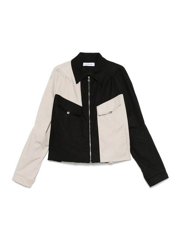 ALEC K Panel Pocket Zip-Up Jacket