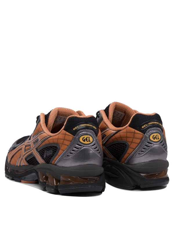 Asics Orange Grey Low Top Sneakers