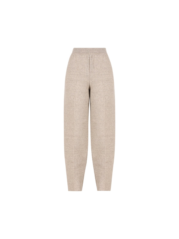 Linen Cashmere Knit Pants