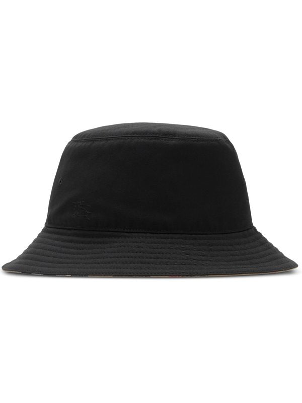 Check Pattern Reversible Bucket Hat