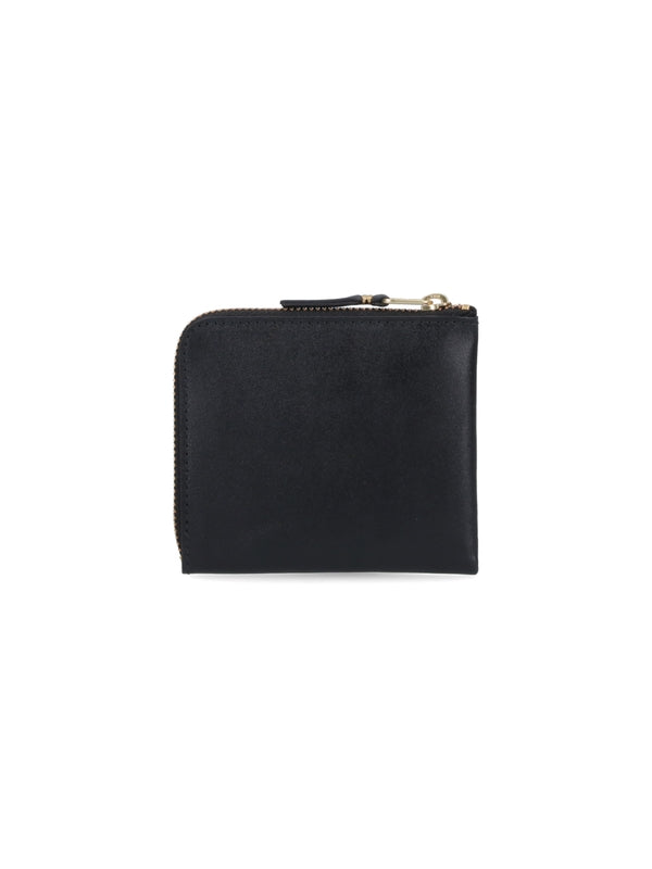 Half Zip Leather Wallet