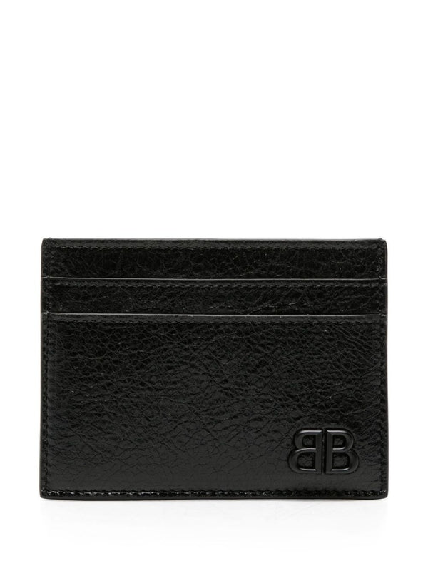 Balenciaga Black Card Holders