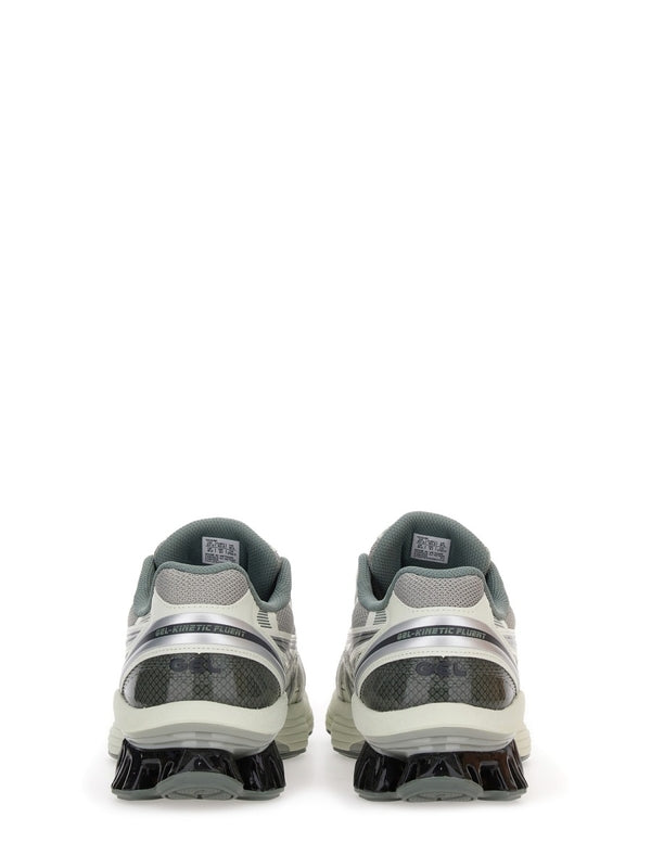 Asics Gel-Kinetic Fluent White Grey Low Top Sneakers