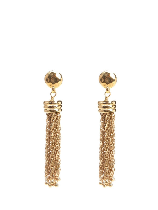 POMPOMS Gold-Tone Earrings