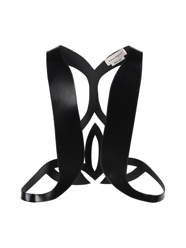 Alexander Mcqueen Black Vests
