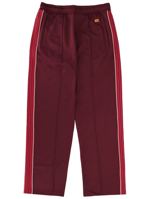 Wales Bonner Burgundy Casual Pants