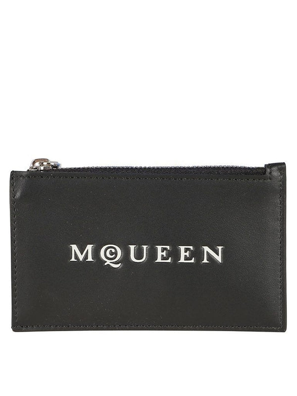 Alexander Mcqueen Black Card Holders