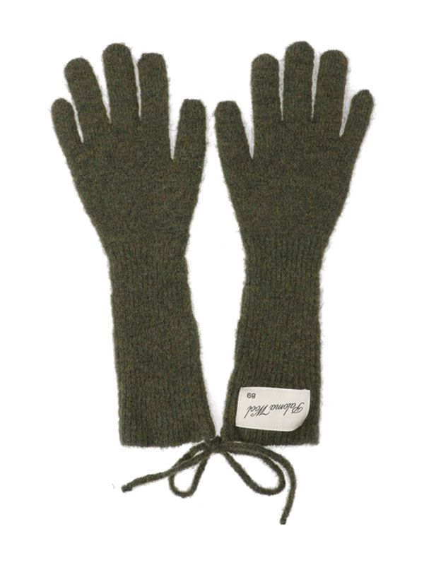 Peter Logo Knit Gloves