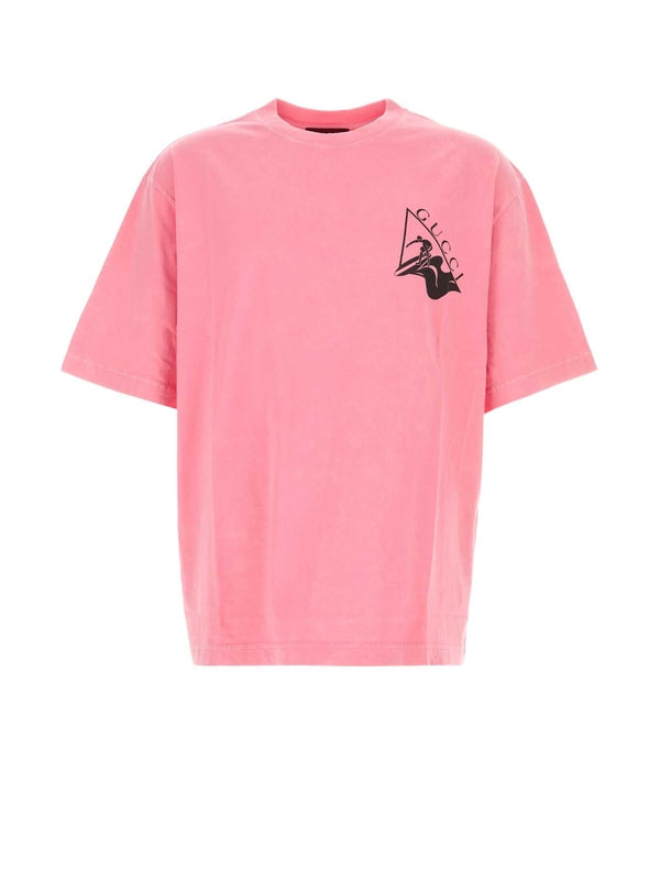 Back Logo Printing Short-sleeve T-shirt